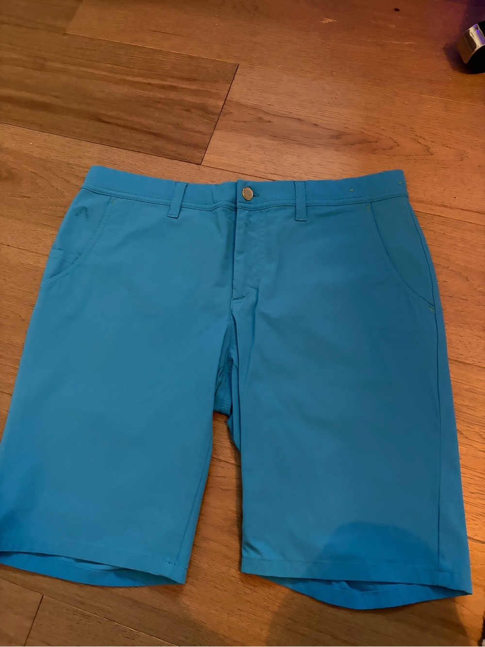ALBERTO EARNIE GOLF 3X DRY SHORTS TURQUOISE MENS!!